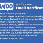 WooCommerce Email Verification