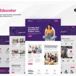 Educator – University & School Education Elementor Template Kit