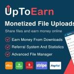 UpToEarn - File Sharing And Pay Per Download Script