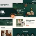Toria – Interior Design Elementor Template Kit
