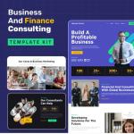 Entrust Advice – Business & Finance Consulting Elementor Template Kit