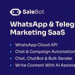 SaleBot - WhatsApp And Telegram Marketing SaaS - ChatBot & Bulk Sender