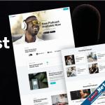 Castpro – Podcast And FM Radio Multipurpose WordPress Elementor Theme WordPress Theme